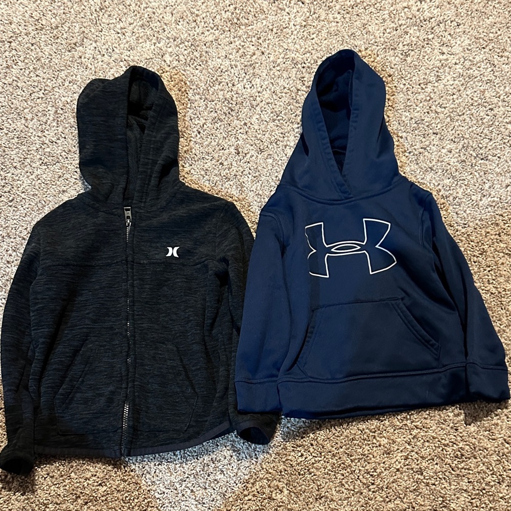 Under Armour Kids Navy Blue Hoodie